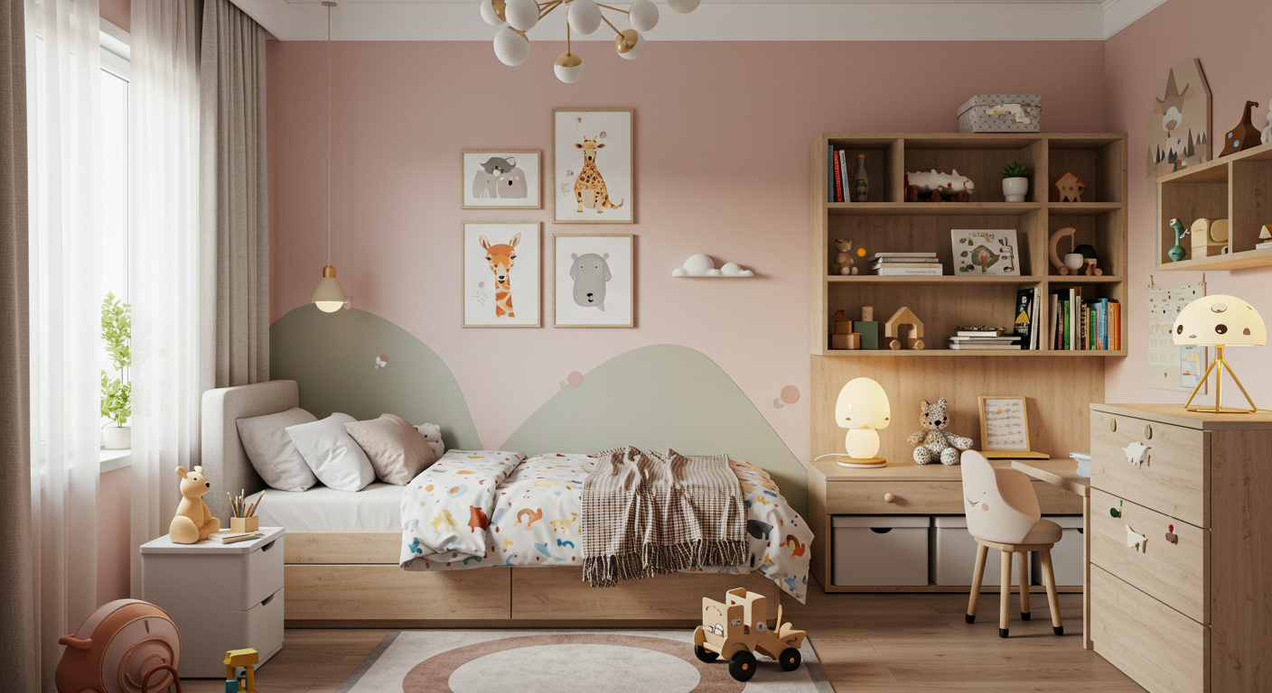 Safety in Kids Furniture