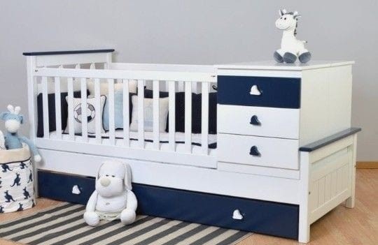 Bunk Bed with Safety Rails